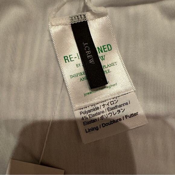 J. Crew Hipster Bikini Swim Bottom in Seersucker Blue White Stripe Sz XXL NEW - Picture 4 of 6